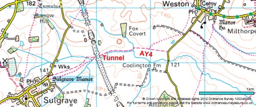 Bridleway AY4 Map 02
