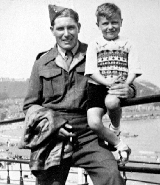 Sidney and Colin Wootton, Scarborough 1945